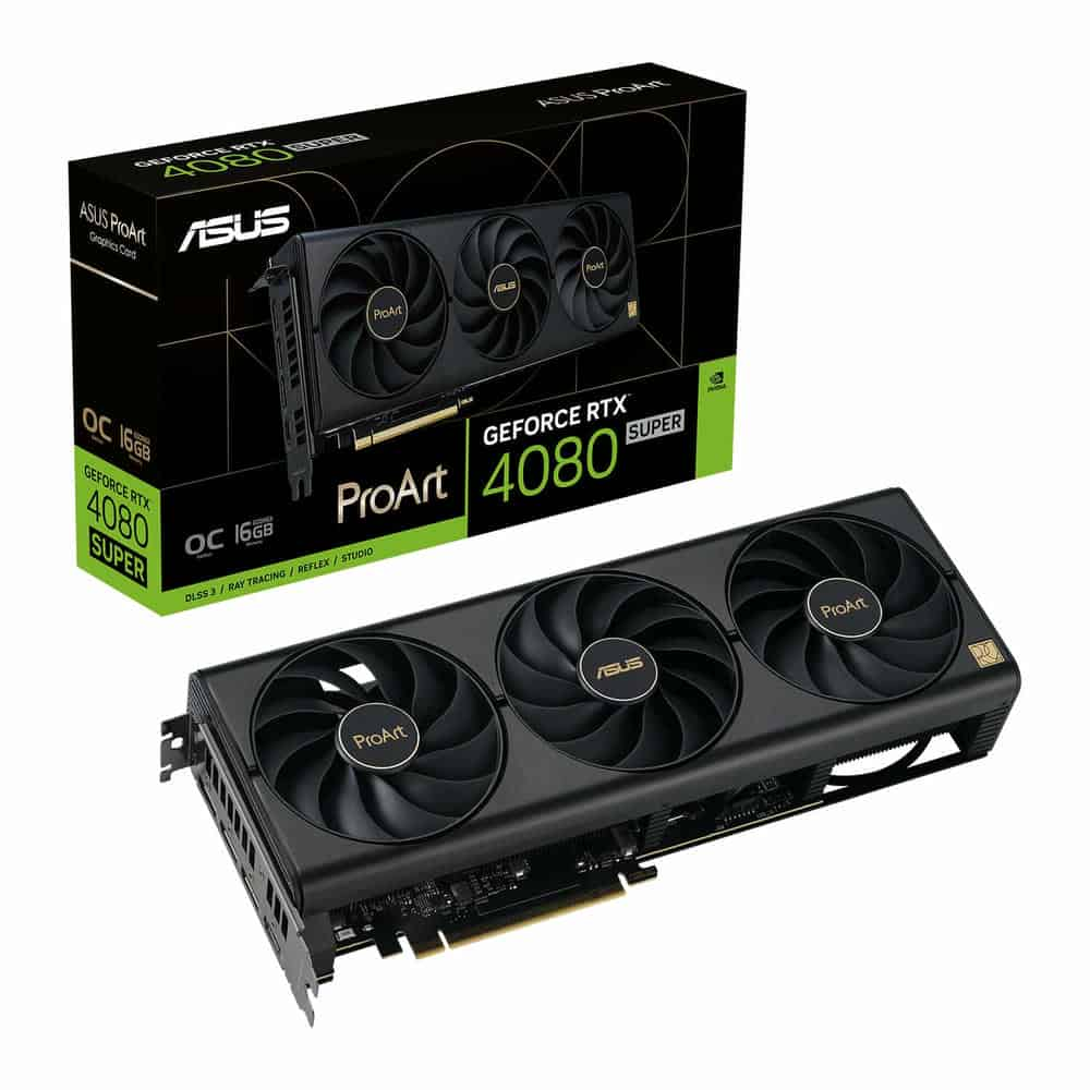 ASUS NVIDIA GeForce RTX 4080 SUPER 16GB ProArt OC Edition Ada Lovelace Graphics Card